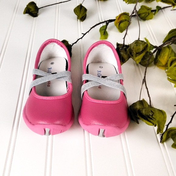 Riley Roos Mairin Leather Walking Shoes Hot Pink - Picture 6 of 6